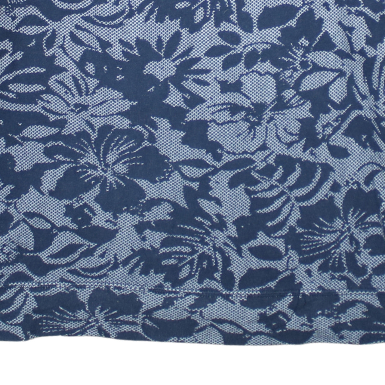 Tommy Hilfiger Women's Blue Floral Crew Neck Pullover Sweatshirt XXL