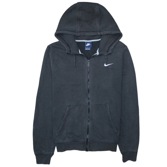 Nike Men's Black Full Zip Hoodie Sweatshirt Size M