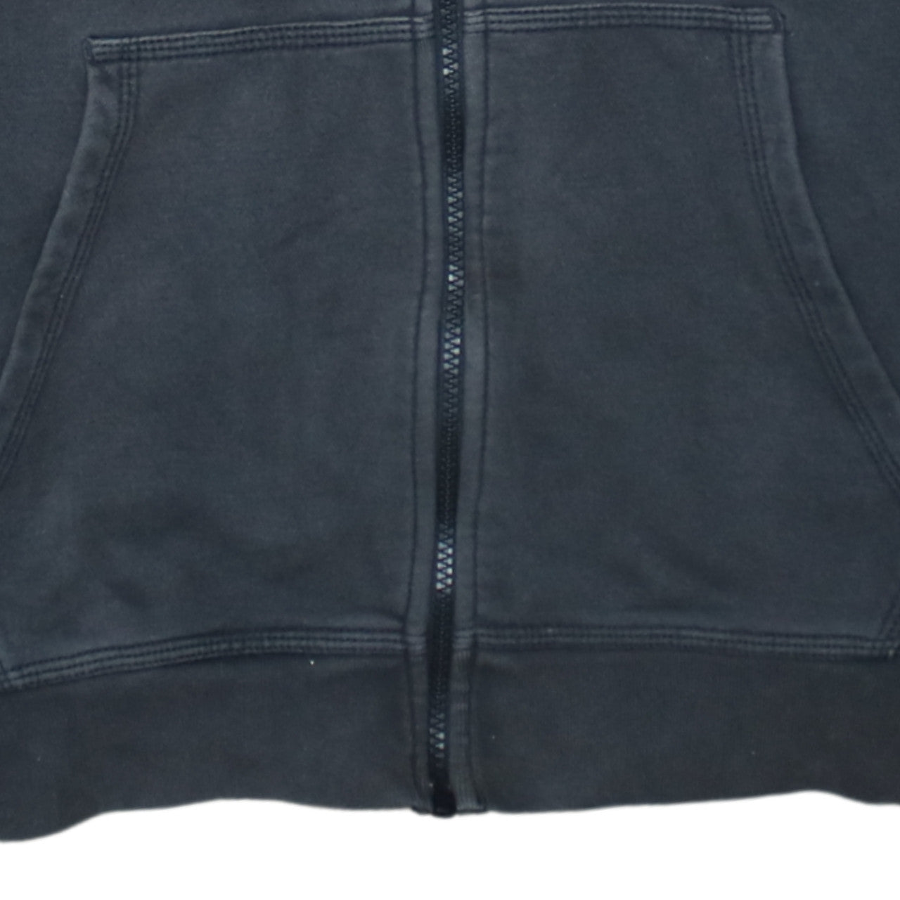 Nike Men's Black Full Zip Hoodie Sweatshirt Size M