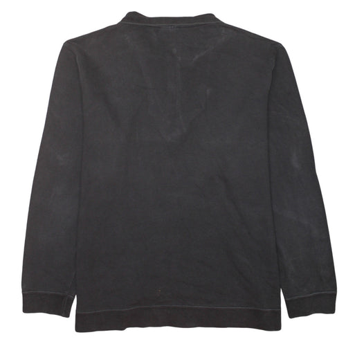 Lacoste Men's Grey 1/4 Zip Cotton Sweatshirt Pullover L