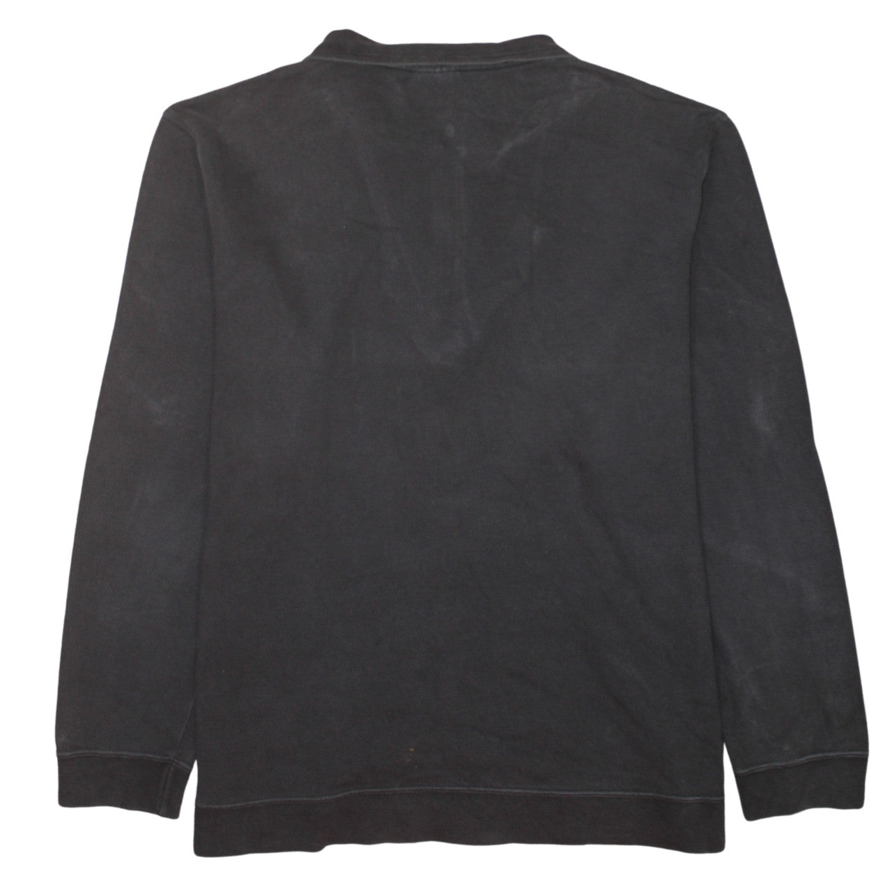 Lacoste Men's Grey 1/4 Zip Cotton Sweatshirt Pullover L