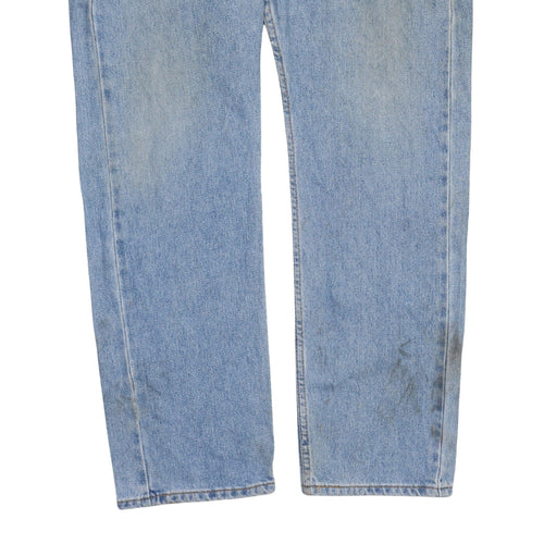 Levi Strauss Men's Blue 505 Straight Leg Denim Jeans W34 L31