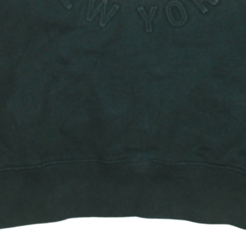 Tommy Hilfiger Men's Green Vintage Fit Embroidered Sweatshirt S