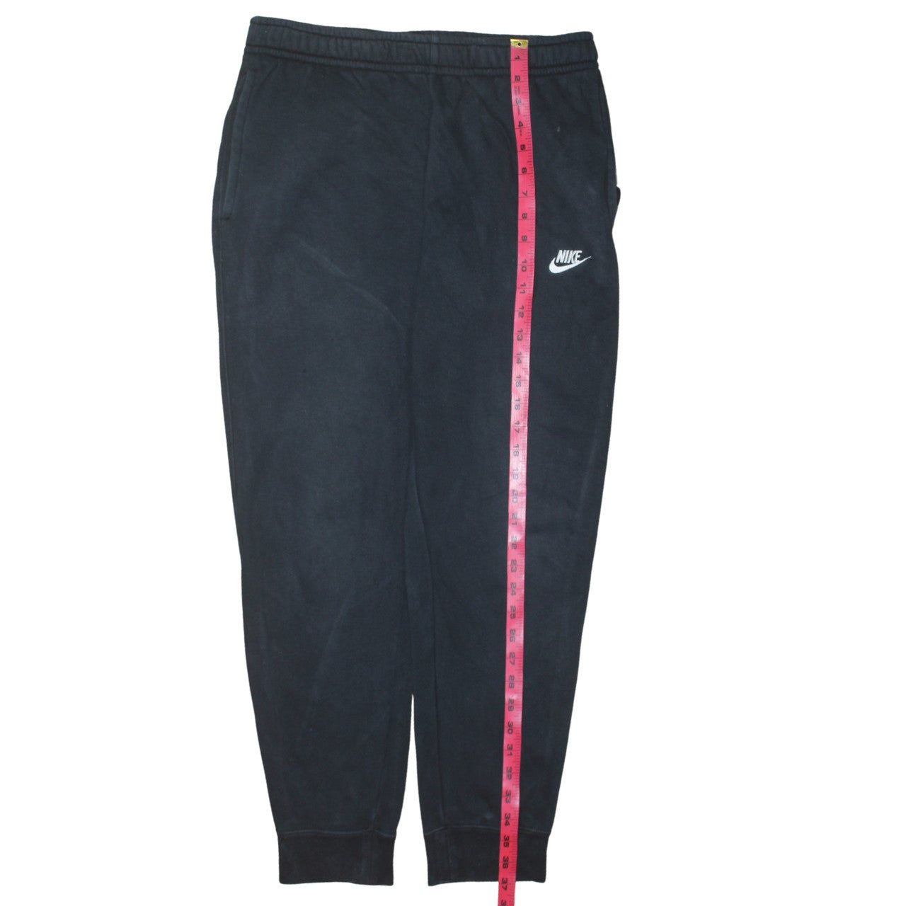 Nike Men's Black Fleece Jogger Trousers Size M