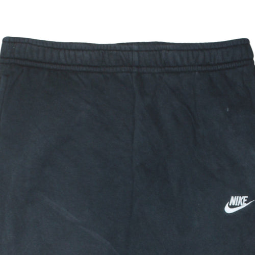 Nike Men's Black Fleece Jogger Trousers Size M