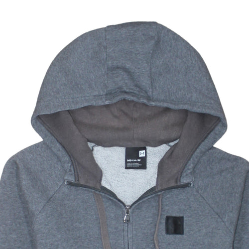 Under Armour Men's Grey Full Zip Hoodie Size M Classic Fit