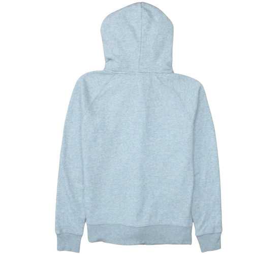 GAP Womens Grey Full Zip Hoodie Small Logo Print Casual Sweatshirt