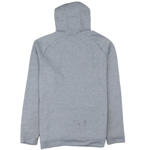 Nike Men's Grey Dri-Fit Pullover Hoodie Size L Sports Sweatshirt