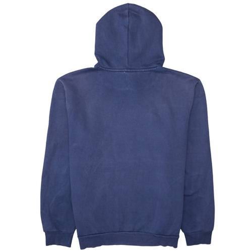 Puma Mens Navy Blue Pullover Hoodie Medium Cotton Blend