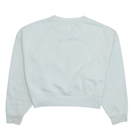 Primark Disney Women Ivory Cropped Fleece Sweatshirt S