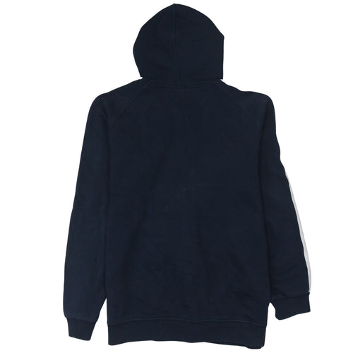 Adidas Men's Blue Full Zip Hoodie L Hooded Sportswear