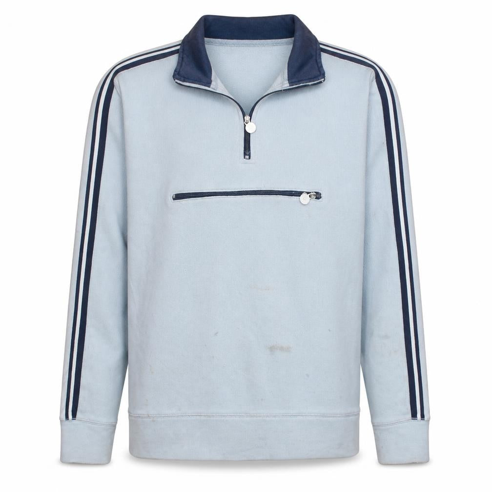 Nike Mens Blue 1/2 Zip Sports Sweatshirt Size M Regular Fit