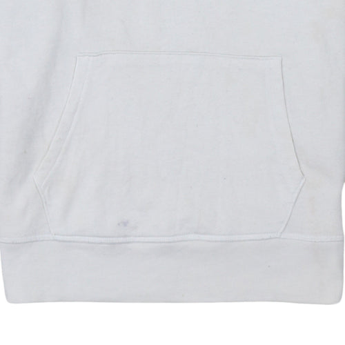 Levi's Mens White XS Pullover Hoodie with Logo Graphic Print