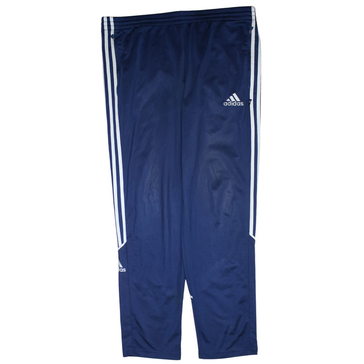 Adidas Men's Blue Track Pants Size M Regular Fit Activewear
