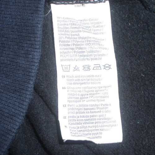 Puma Men's Black Grey Crew Neck Athletic Sweatshirt Size L