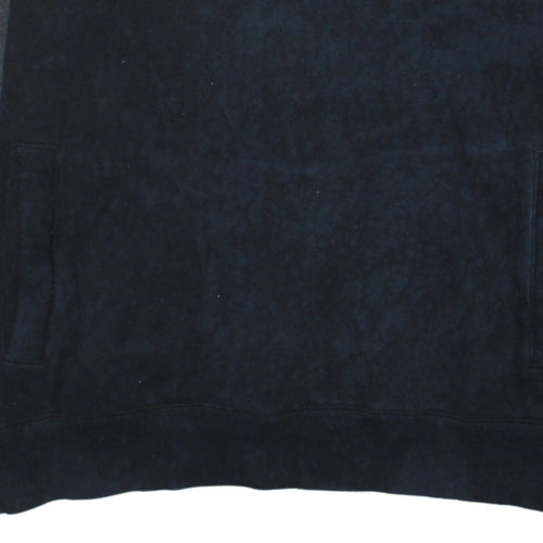 Puma Men's Black Grey Crew Neck Athletic Sweatshirt Size L