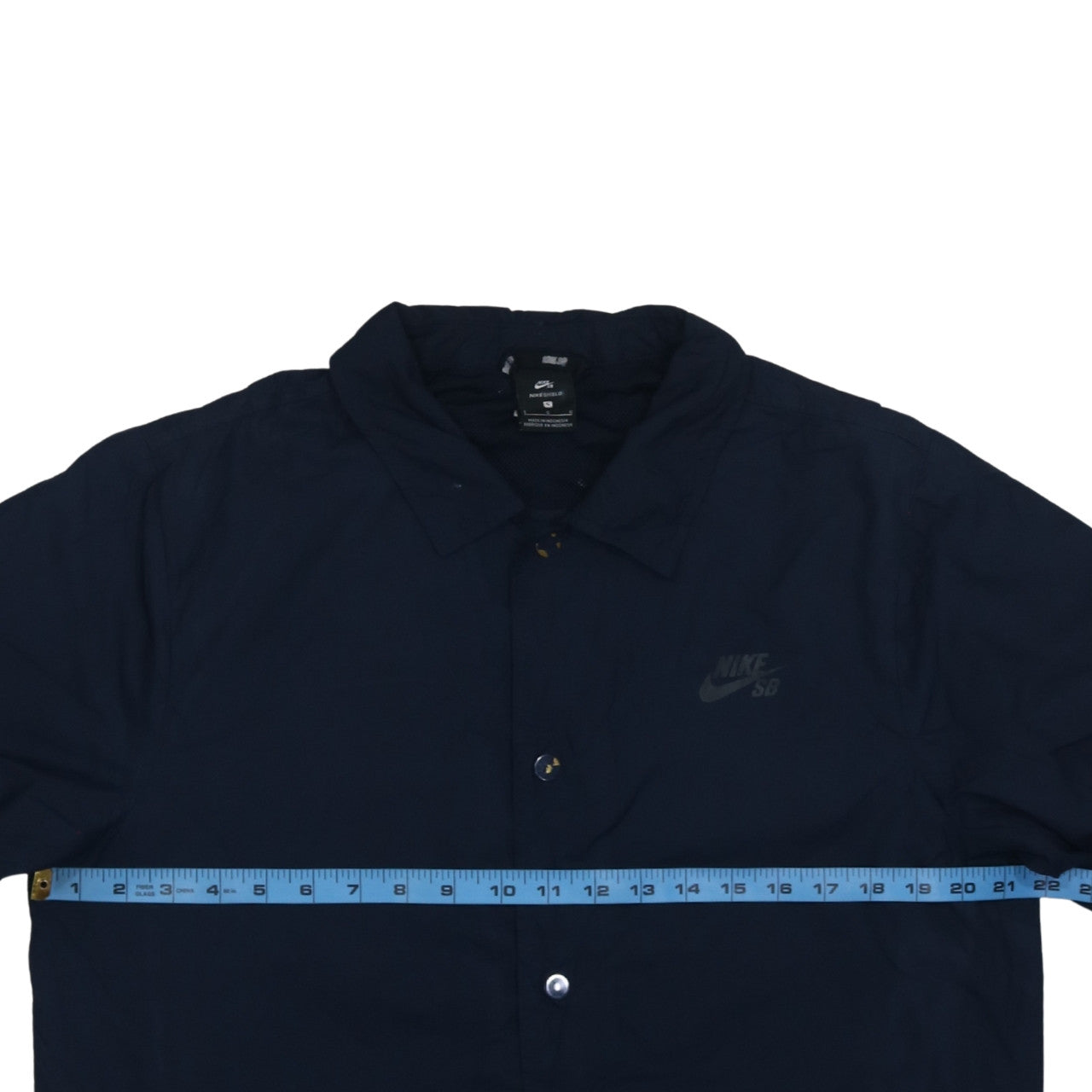 Nike SB Blue Men's L Windbreaker Jacket Lightweight Polyester