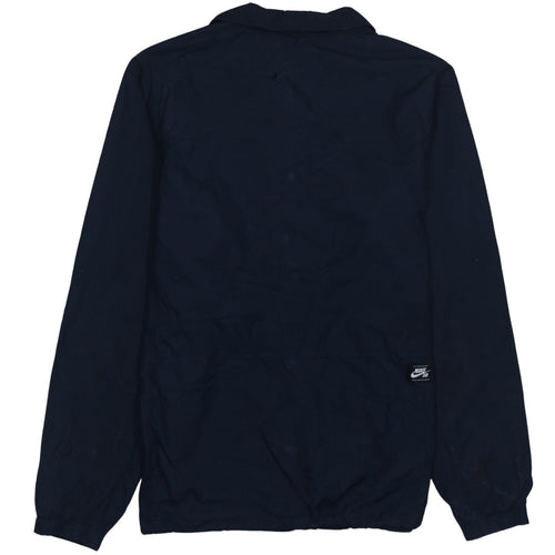 Nike SB Blue Men's L Windbreaker Jacket Lightweight Polyester