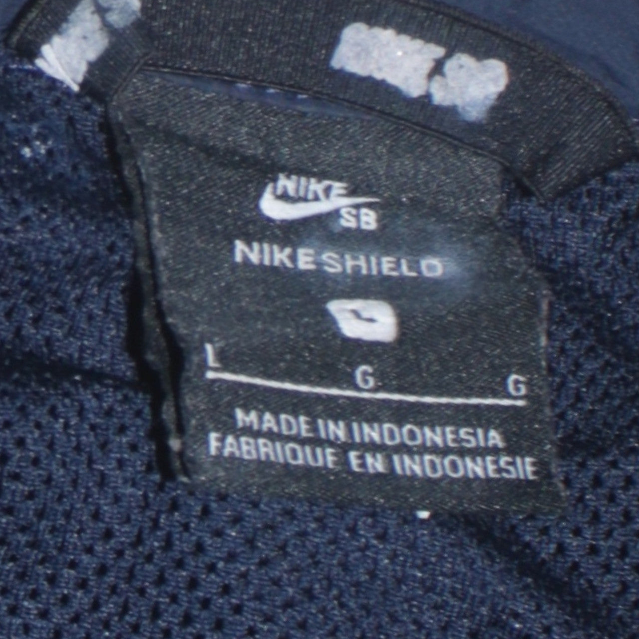 Nike SB Blue Men's L Windbreaker Jacket Lightweight Polyester