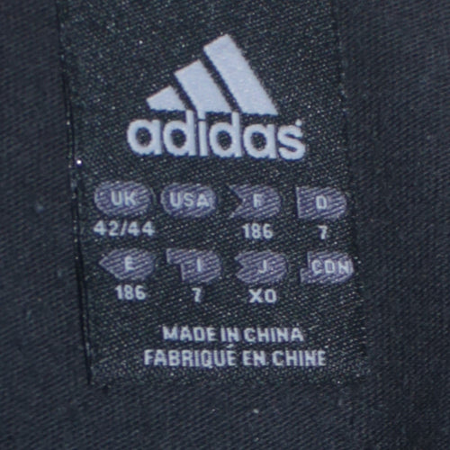 Adidas Mens Black Sports T-Shirt L Short Sleeve Crew Neck