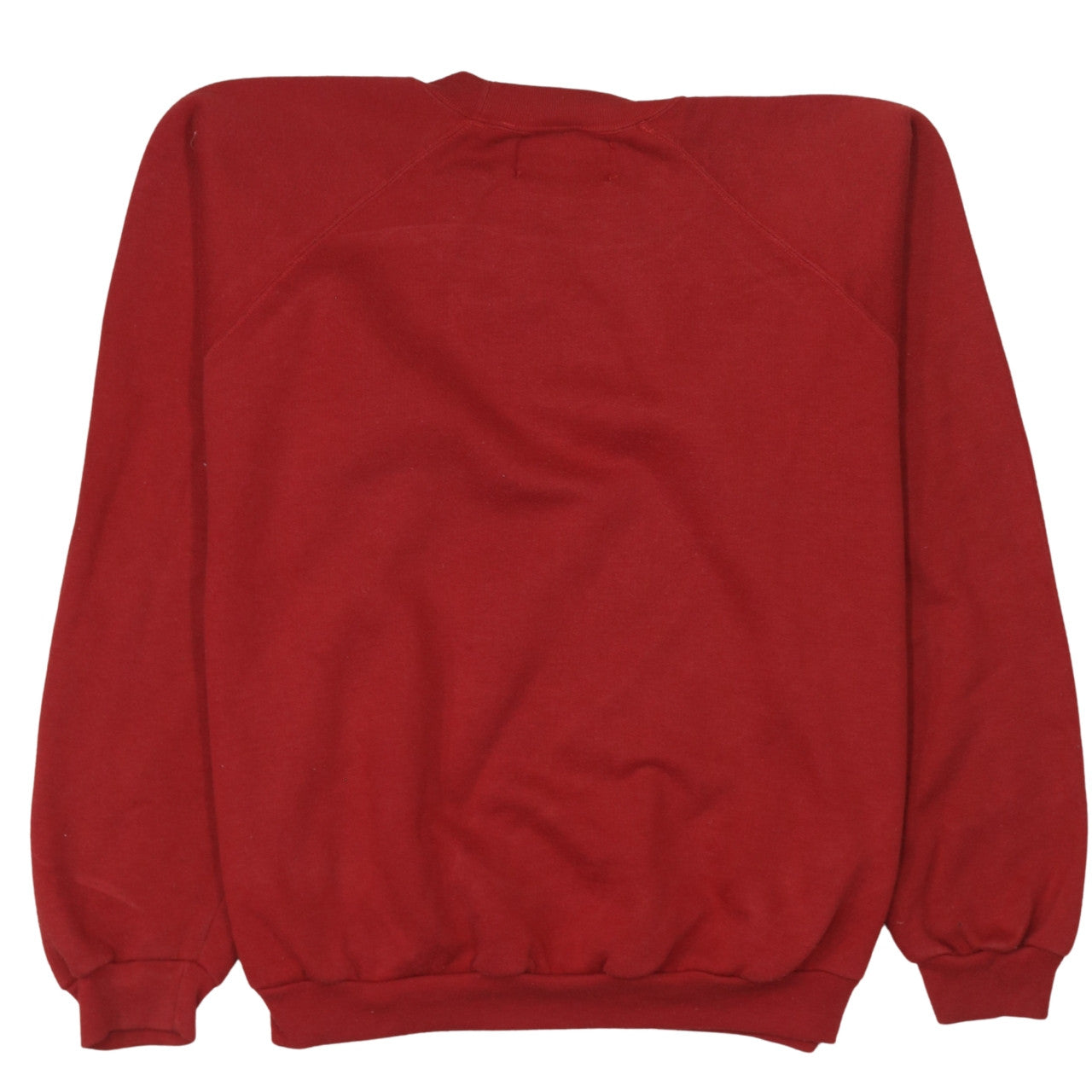 Levi's Women's Red Crew Neck Pullover Sweatshirt Size L Cotton Blend