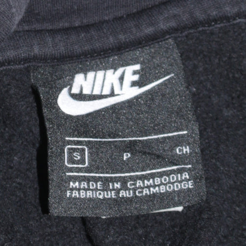 Nike Men's Black Pullover Hoodie Size S Fleece Sportswear