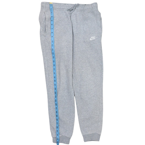 Nike Men's Grey Jogger Sweatpants S Regular Fit Cotton Blend
