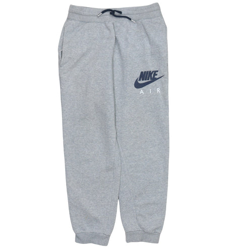 Nike Men's Grey Air Sweatpants Small Regular Fit Fleece Joggers