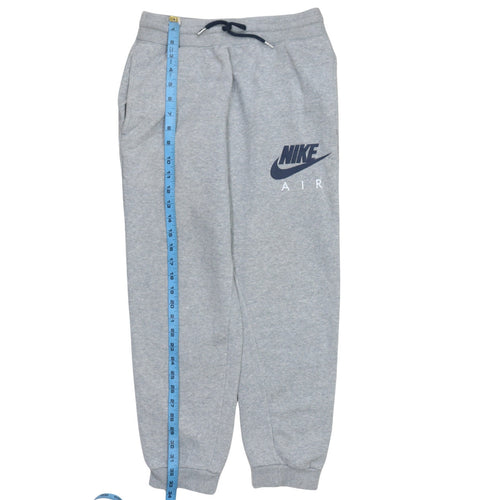 Nike Men's Grey Air Sweatpants Small Regular Fit Fleece Joggers