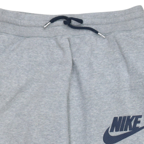 Nike Men's Grey Air Sweatpants Small Regular Fit Fleece Joggers