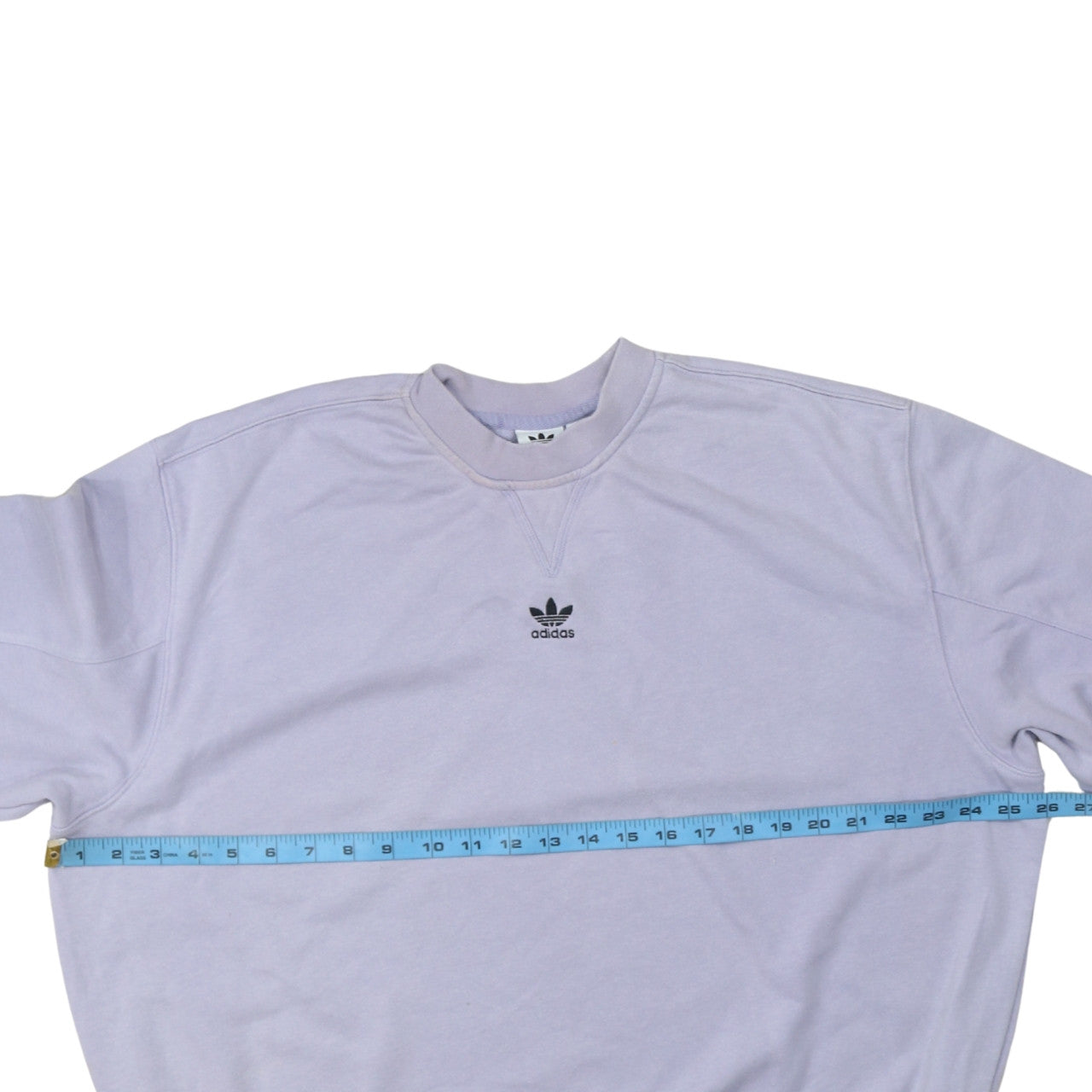 Adidas Women's Lilac Crew Neck Pullover Sweatshirt UK 12