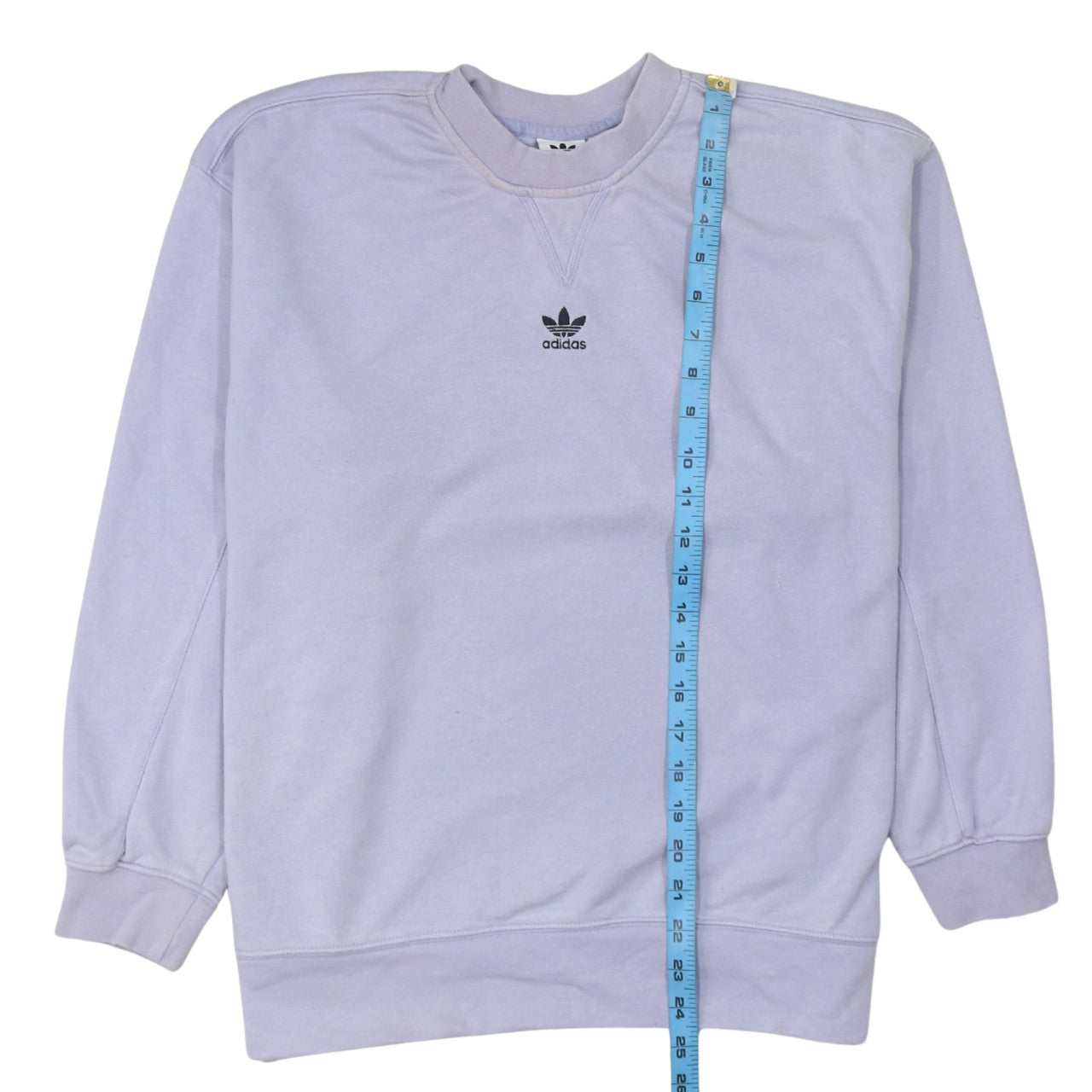 Adidas Women's Lilac Crew Neck Pullover Sweatshirt UK 12