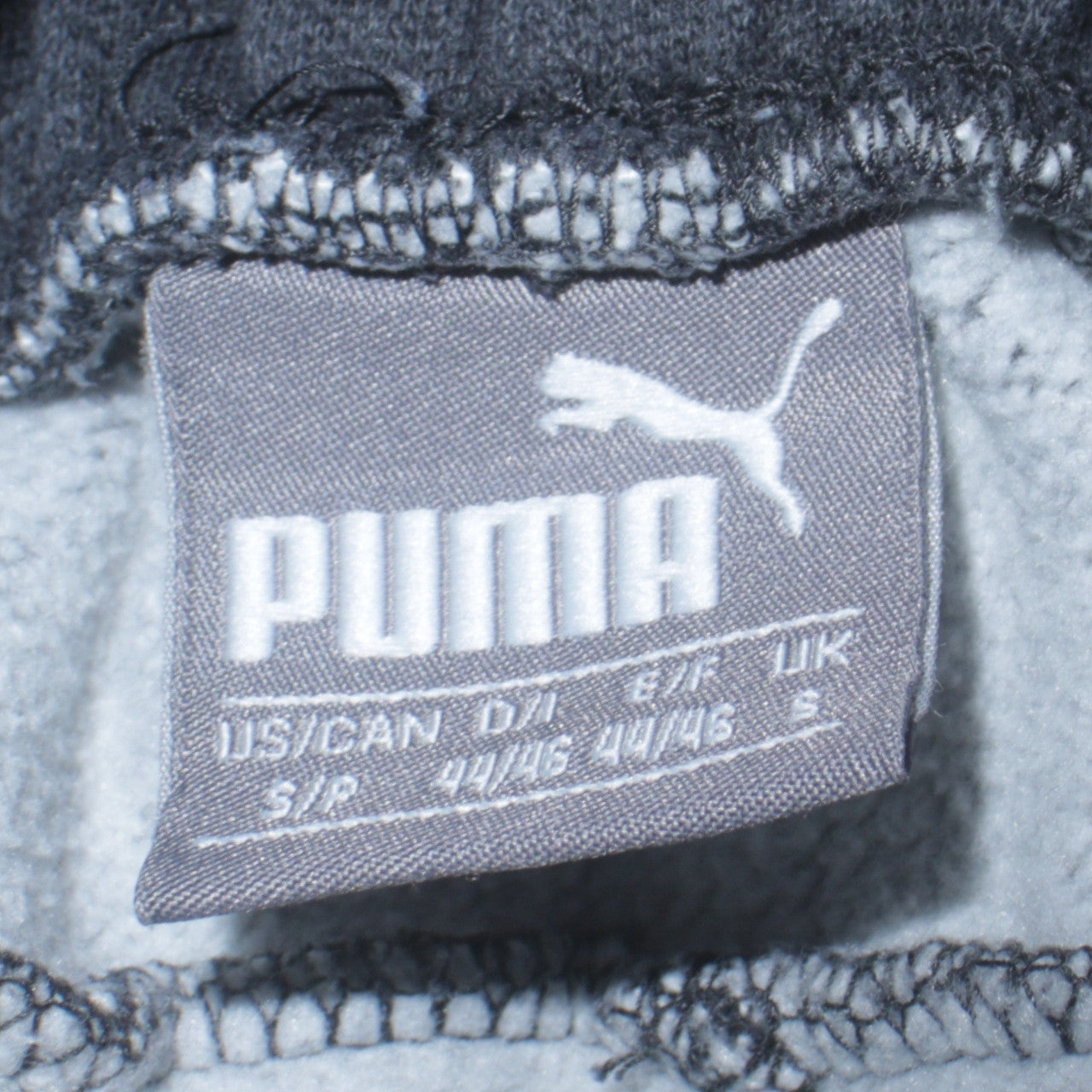 Puma Mens Black Jogger Sweatpants S Regular Fit Fleece