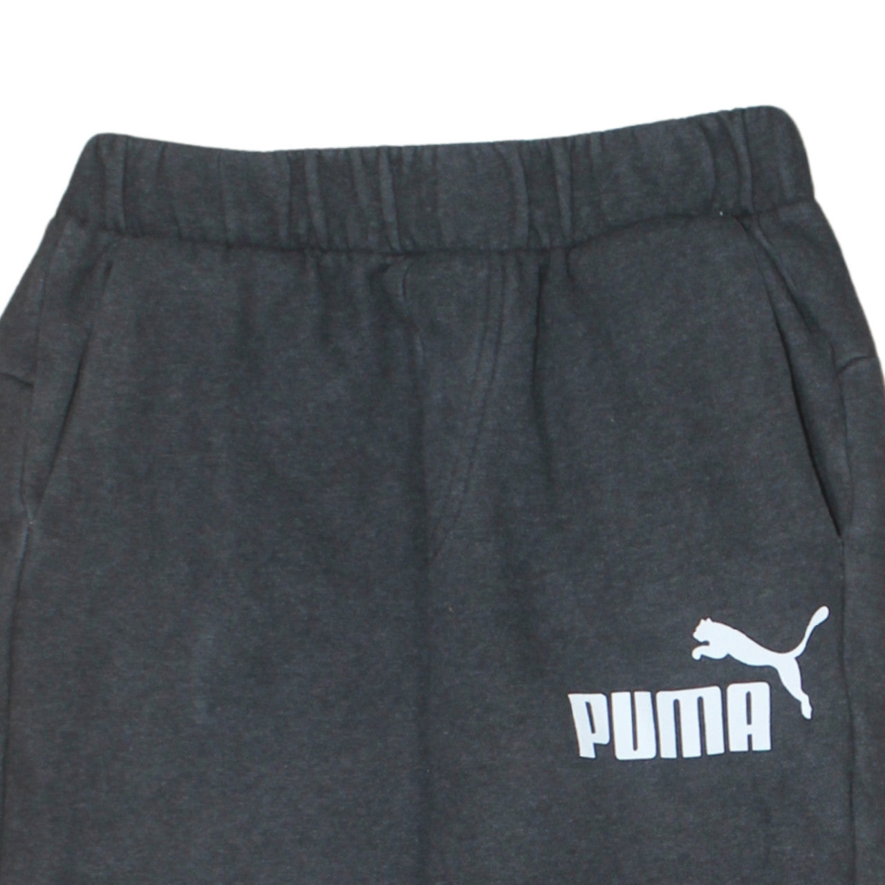 Puma Mens Black Jogger Sweatpants S Regular Fit Fleece