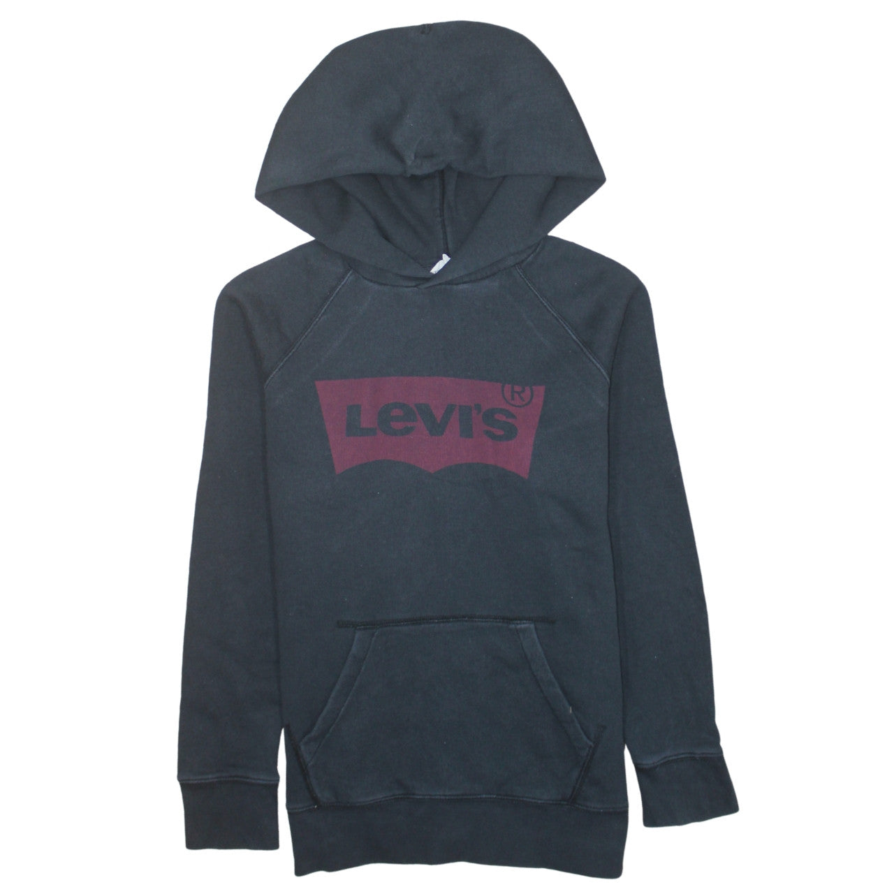 Levi's Men's Black XS Pullover Hoodie with Logo