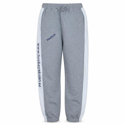 Reebok Boys Grey Jogger Trousers 170cm Hockey Sports Fleece Sweatpants