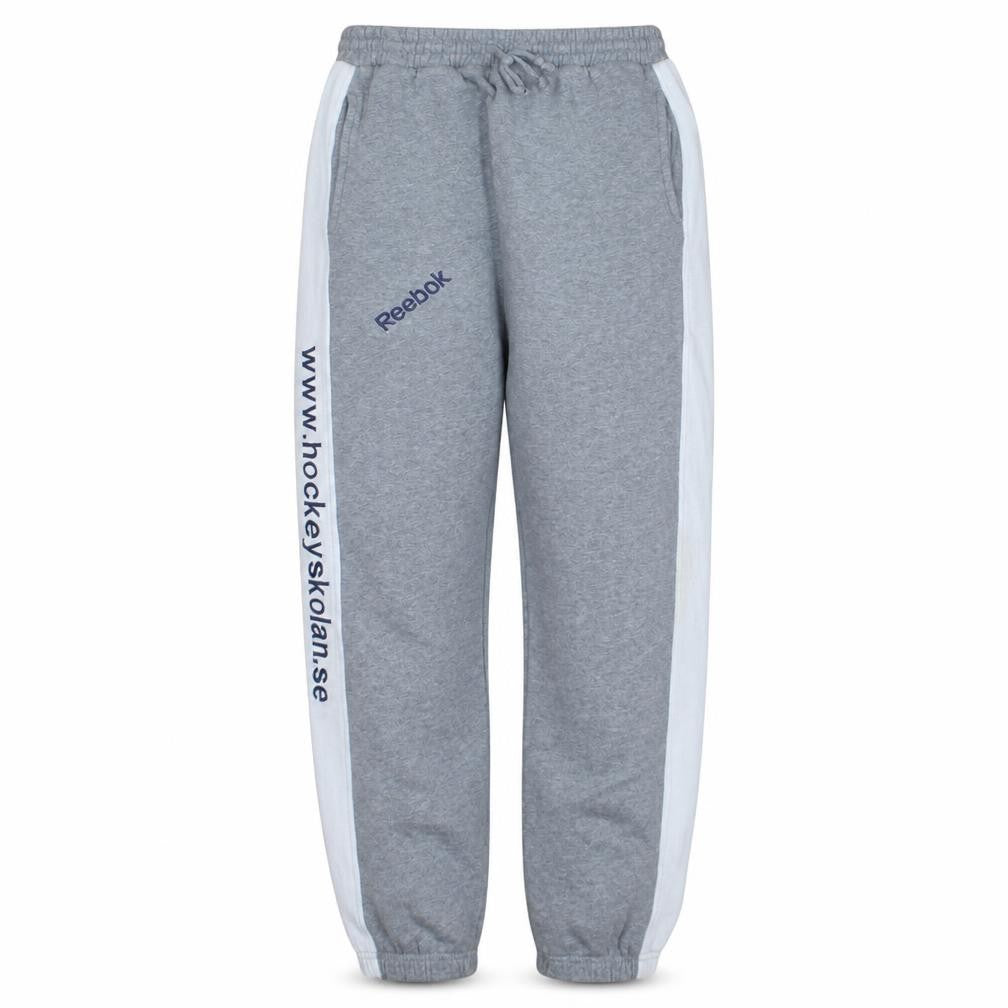 Reebok Boys Grey Jogger Trousers 170cm Hockey Sports Fleece Sweatpants