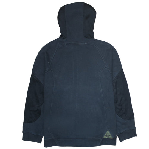 Nike Boys Black Full Zip Hoodie Size 13 Years Fleece Hooded Sweatshirt
