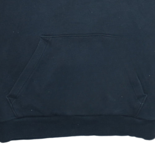 Puma Boys Black Pullover Hoodie 14 Years Graphic Logo Fleece Sweatshirt