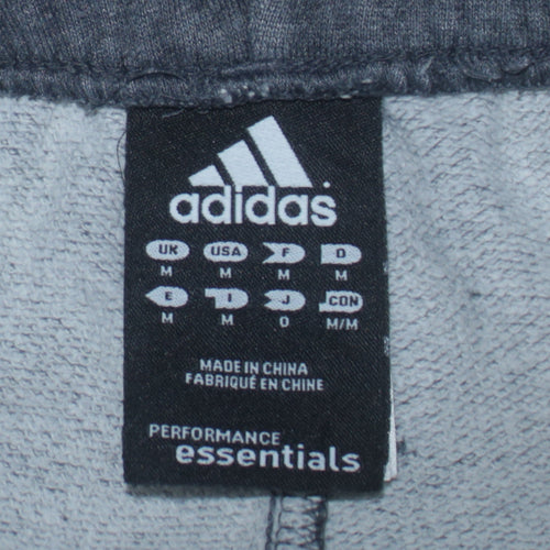 Adidas Men Grey M Performance Essentials Sweatpants