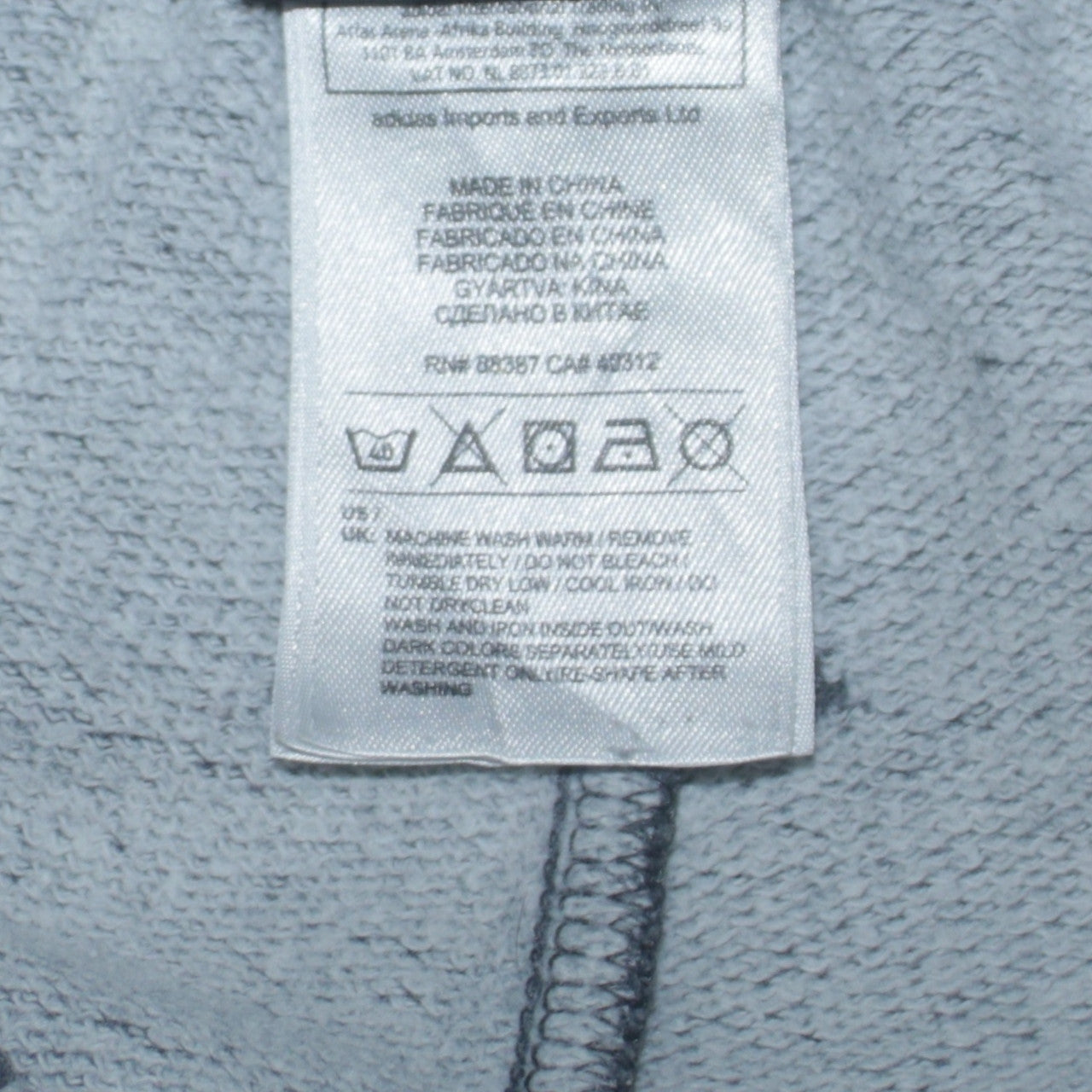Adidas Men Grey M Performance Essentials Sweatpants