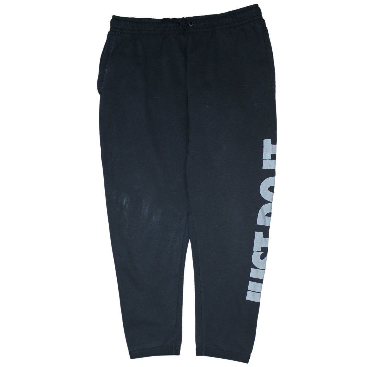 Nike Men's Black Just Do It Sweatpants L Regular Fit Fleece