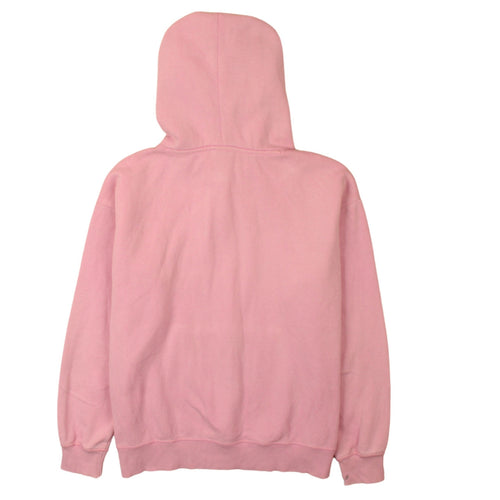 Champion Women Pink Pullover Hoodie Medium Cotton Blend Casual