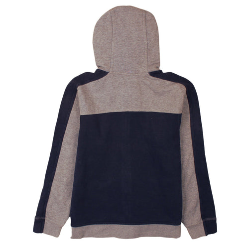 Nike Boys Grey & Navy Full Zip Hoodie 13-15 Years Fleece Sportswear