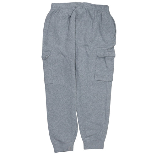Nike Men's Grey Cargo Joggers Sweatpants Size M Cotton Blend