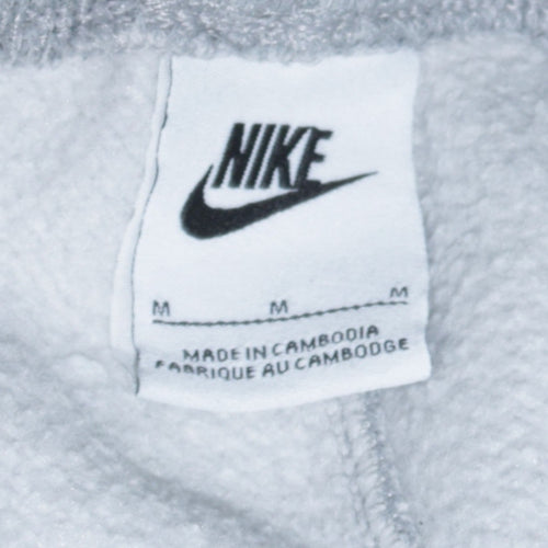 Nike Men's Grey Cargo Joggers Sweatpants Size M Cotton Blend