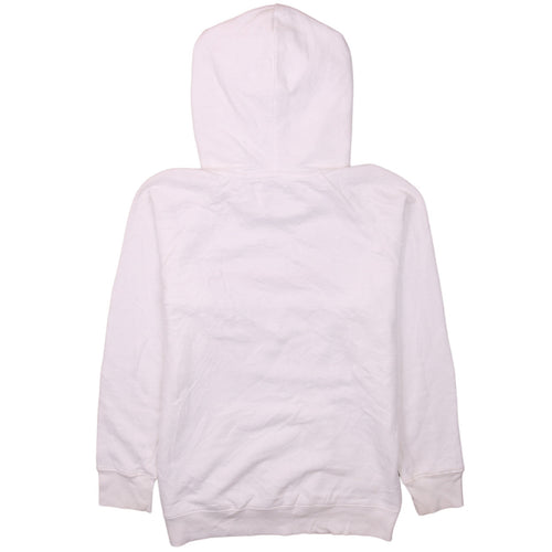 Champion Girls White XL Pullover Hoodie with Embroidered Logo