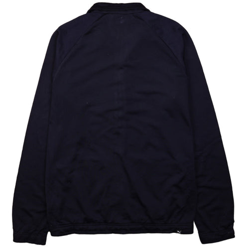 Puma Boys Blue Track Jacket Size 14 Years Full Zip Activewear Top