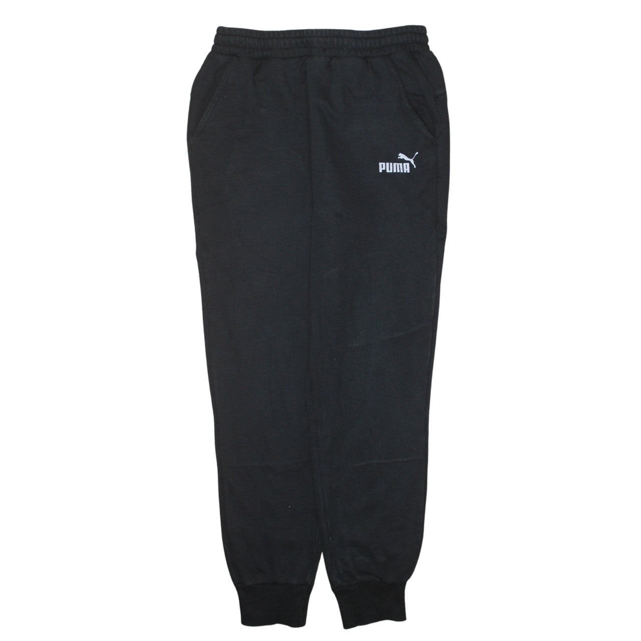 Puma Men's Black Jogger Sweatpants M Regular Fit Casual Tapered Trousers