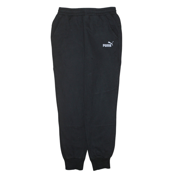 Puma Men's Black Jogger Sweatpants M Regular Fit Casual Tapered Trousers